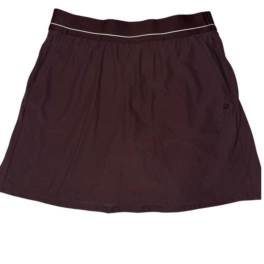 Soybu Womens Athletic Skort Plum Purple Built-in Shorts Pockets Size S 1846731